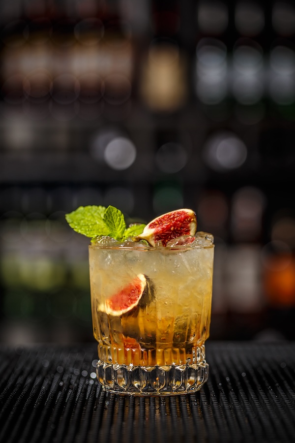 Fig and honey mojito