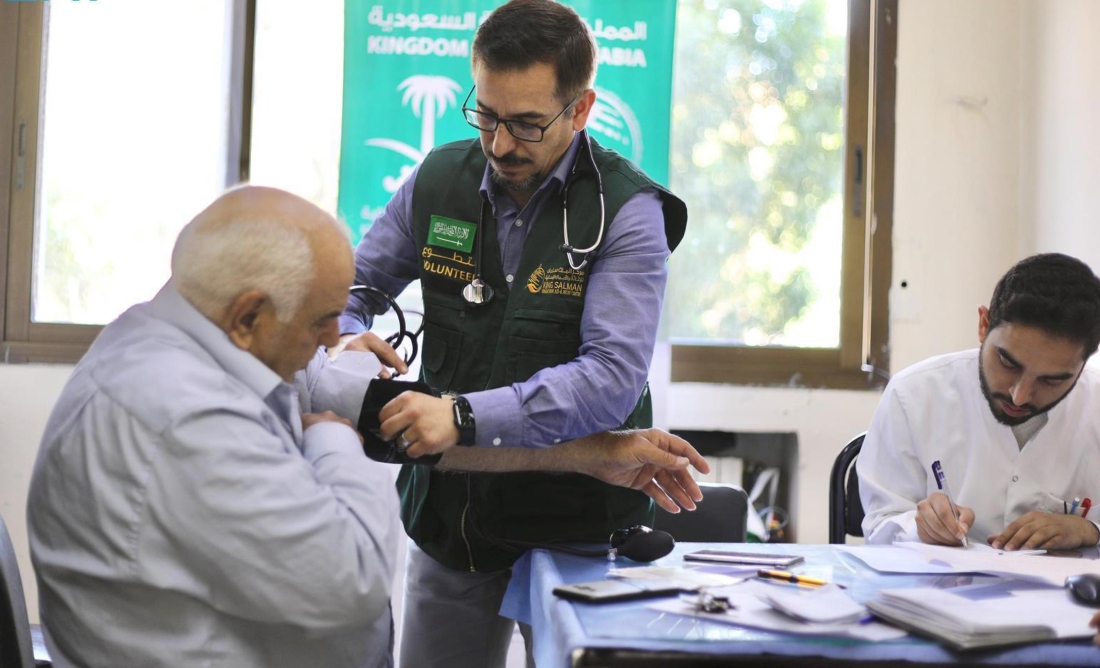 KSrelief completes specialized voluntary medical projects in Damascus, Syria. (SPA)