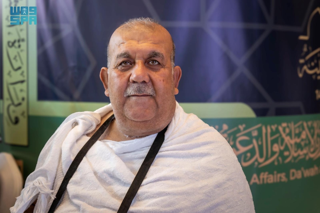 Hundreds of relatives of Palestinian political prisoners and martyrs have arrived to perform Hajj under the program. (SPA)