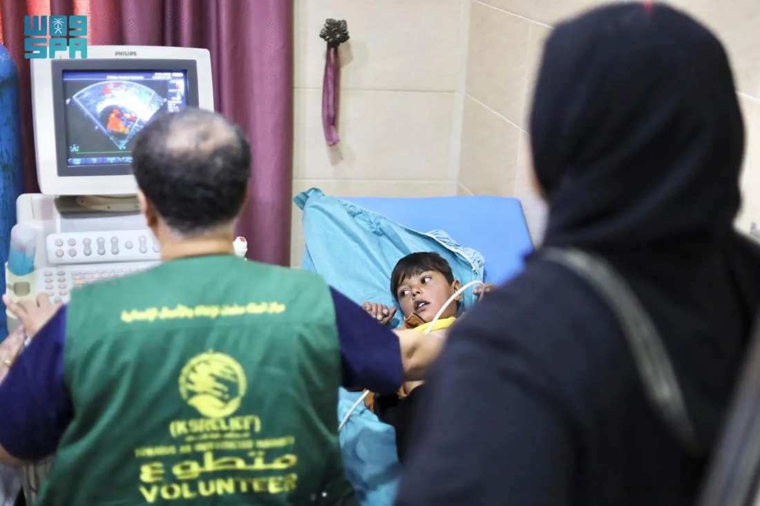 The teams performed 28 cardiac catheterizations and two open-heart operations. (SPA)