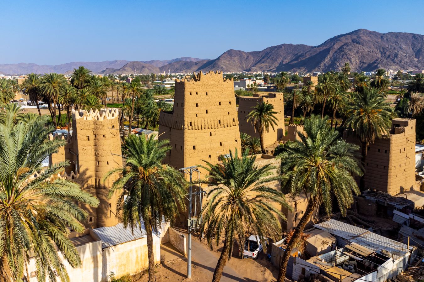 Aerial view of Najran. (Getty Images)
