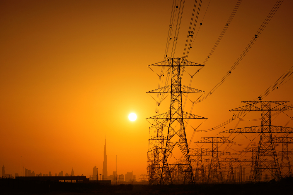 Boosting power capacity is essential for the UAE. Shutterstock