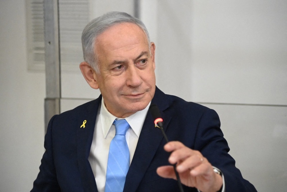Netanyahu did not specify what support Israel was giving to the clans. (AFP/File)