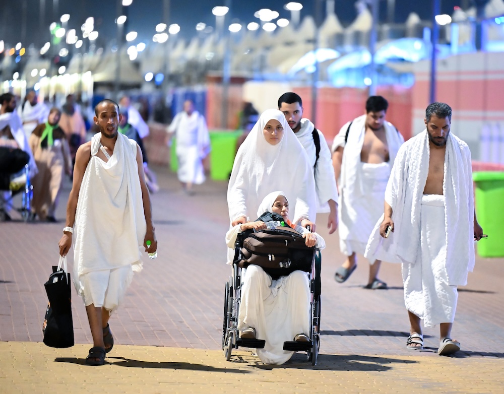 The route to the holy city begins with a deep, personal decision motivated by faith, hope for closeness to God. (AN photo/Basheer Saleh)