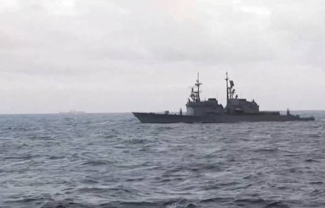 Taiwan accused China on Friday of raising tensions in the region with a "provocative" military patrol involving warplanes and warships near the island, an unus0ual public rebuke in what are typically routine accounts of Chinese military activity. (AFP/File)
