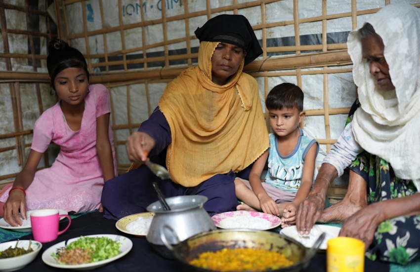 For Rohingya mothers, Eid marks rare chance to serve meat for family