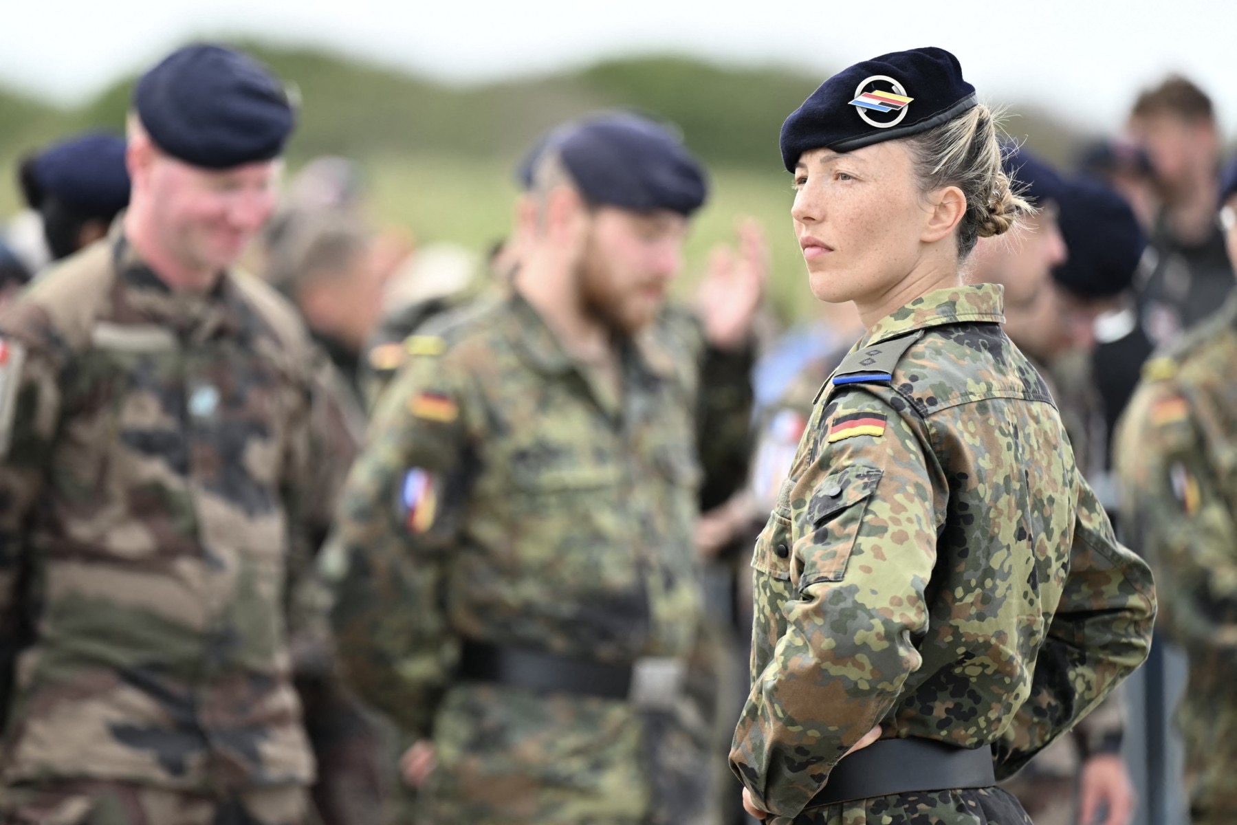 Defense Minister Boris Pistorius said Thursday that 50,000 to 60,000 new soldiers would be needed in the coming years to meet the increased NATO defense needs. (AFP)