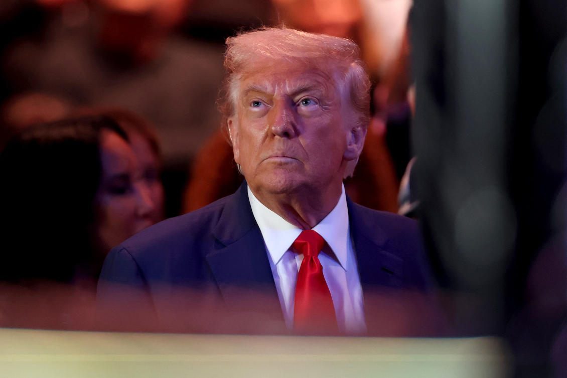 On his first day in office, Donald Trump pardoned more than 1,500 supporters who stormed the US Capitol on Jan. 6, 2021. (Elsa/Getty Images/AFP)