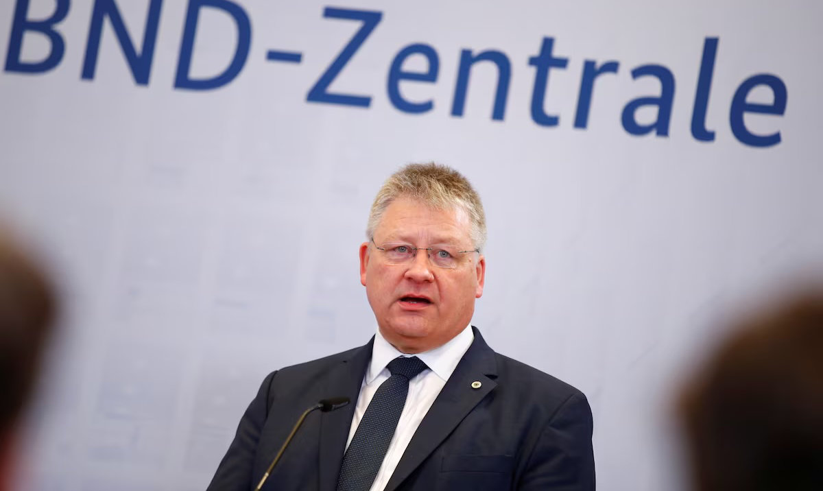 The President of the German Federal Intelligence Agency (BND) Bruno Kahl attends the opening ceremony of the new BND (Federal Intelligence Service) headquarter in Berlin, Germany. (Reuters/File)