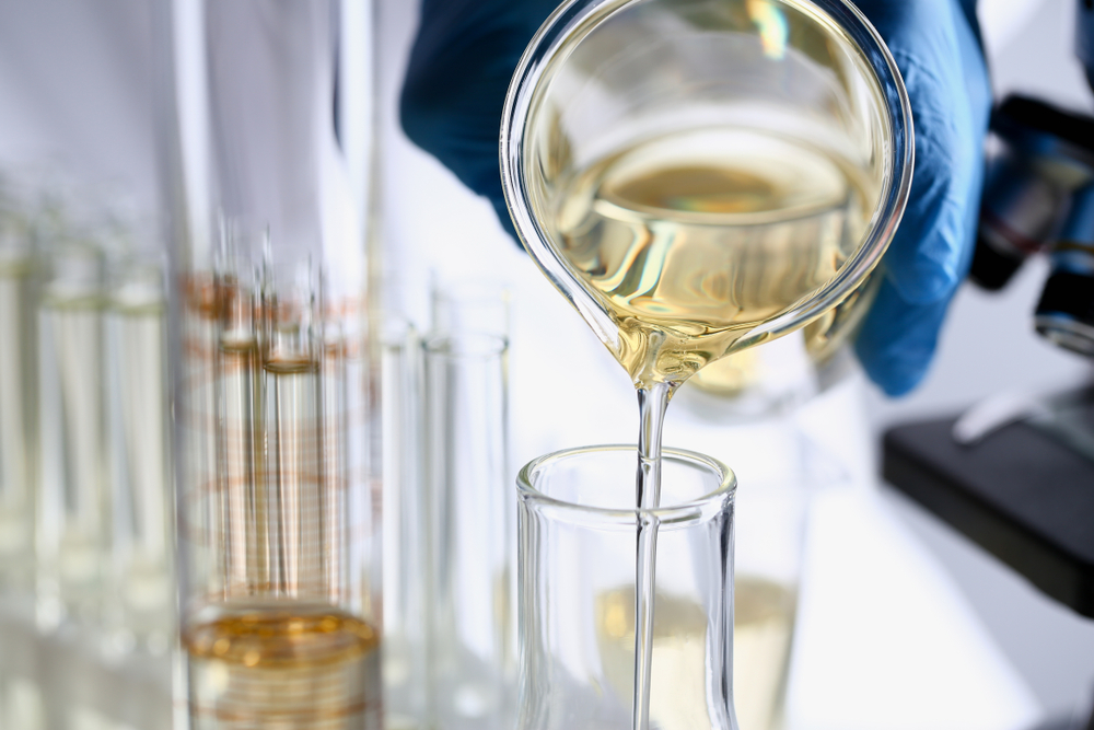 Chemical manufacturing saw a 9.1 percent annual increase. Shutterstock