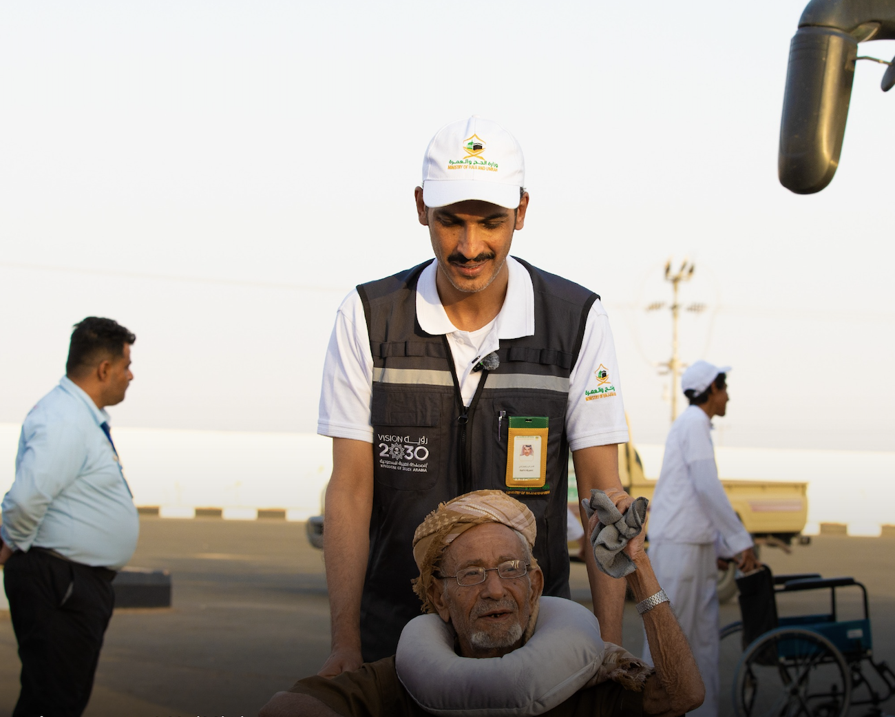 Over 94,000 people participated in organizing this year’s Hajj season in Saudi Arabia. (@HajMinistry)