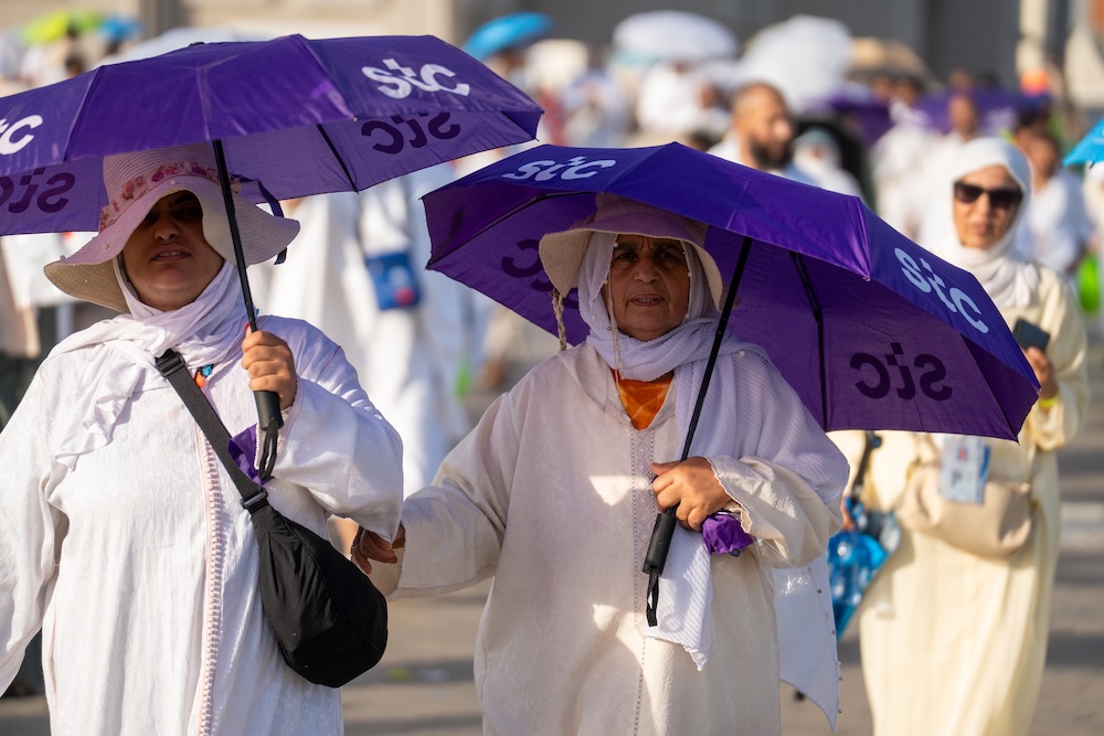 According to the National Center of Meteorology, the 1446 Hajj season officially marks the end of the pilgrimage coinciding with the peak summer months, a pattern that will not return for another 25 years. (Abdulrahman bin Shalhoub)
