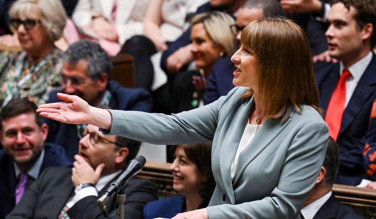 Britain's Chancellor of the Exchequer Rachel Reeves presenting her Spending Review to members of Parliament after the weekly session of Prime Minister's Questions (PMQs), in the House of Commons, in London, on June 11, 2025. (AFP)