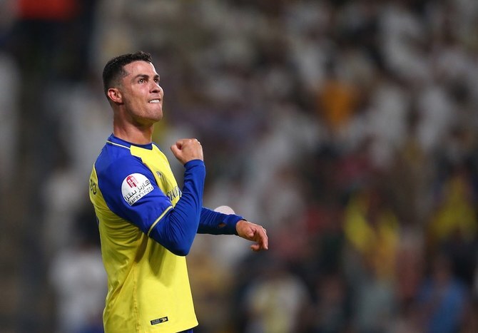 Al-Nassr’s regional online dominance was widely attributed to the global appeal of star striker Cristiano Ronaldo, who signed for the team in December 2022, and its rapidly growing fanbase. (X/@AlNassrFC_EN)