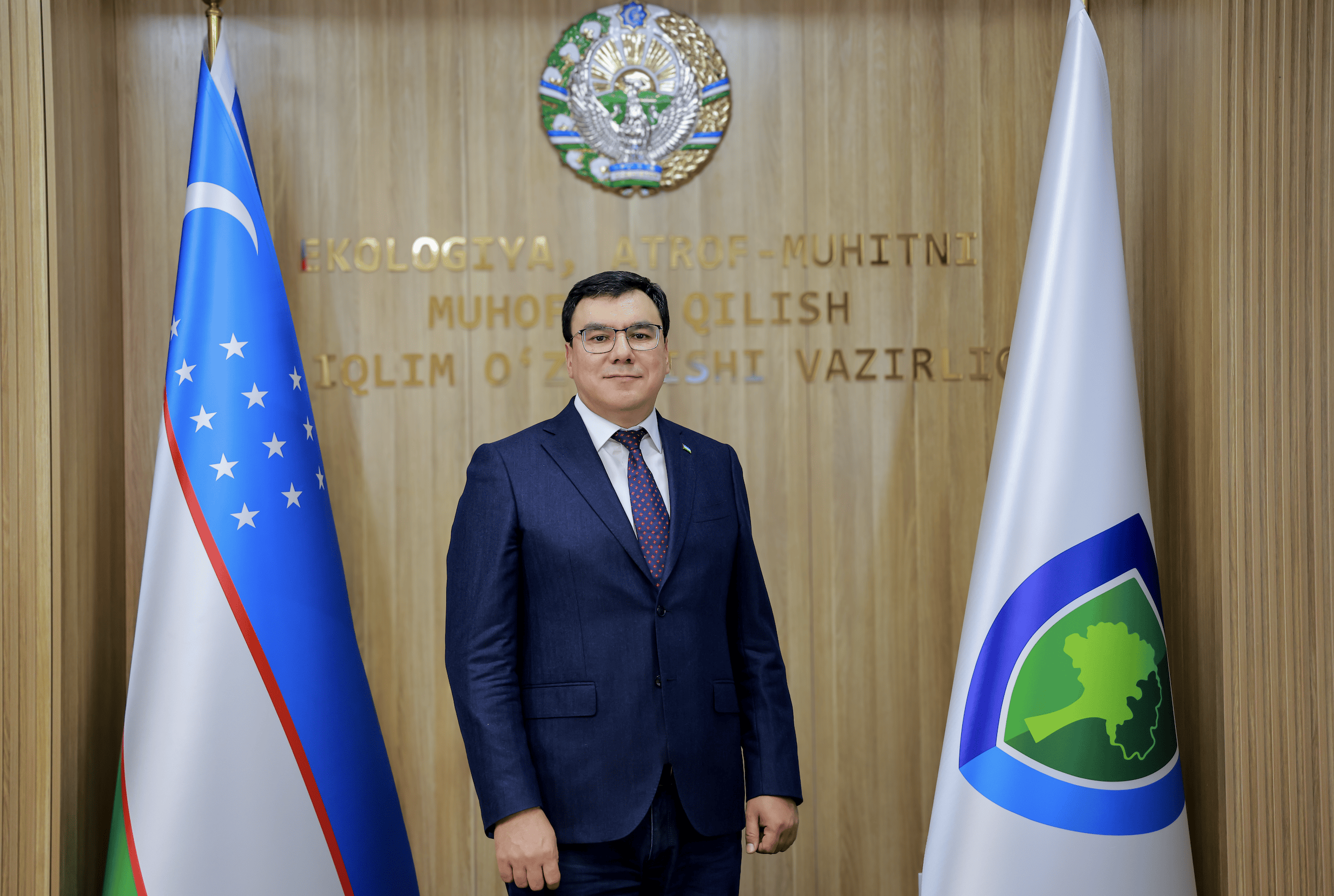 Uzbekistan’s Minister of Ecology, Environmental Protection and Climate Change Aziz Abdukhakimov