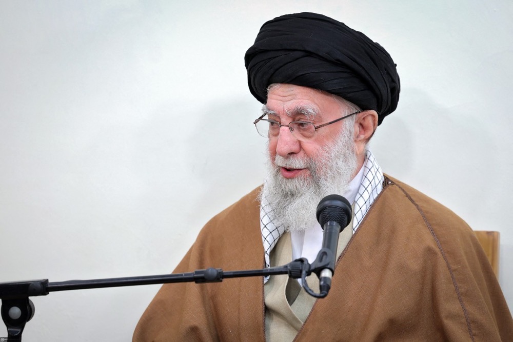 Iranian supreme leader Ayatollah Ali Khamenei. (AFP)