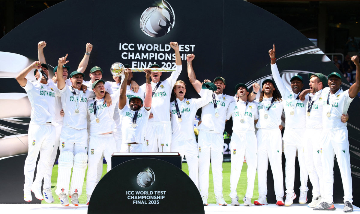 South Africa win first major cricket trophy in 27 years