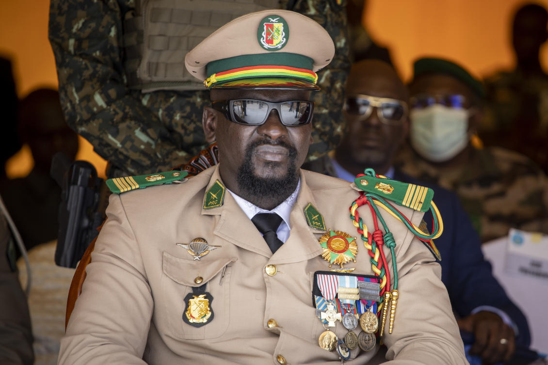 Gen. Mamadi Doumbouya, in power since 2021, agreed in 2022 to launch a democratic transition after a Dec. 31, 2024, deadline. (AP)