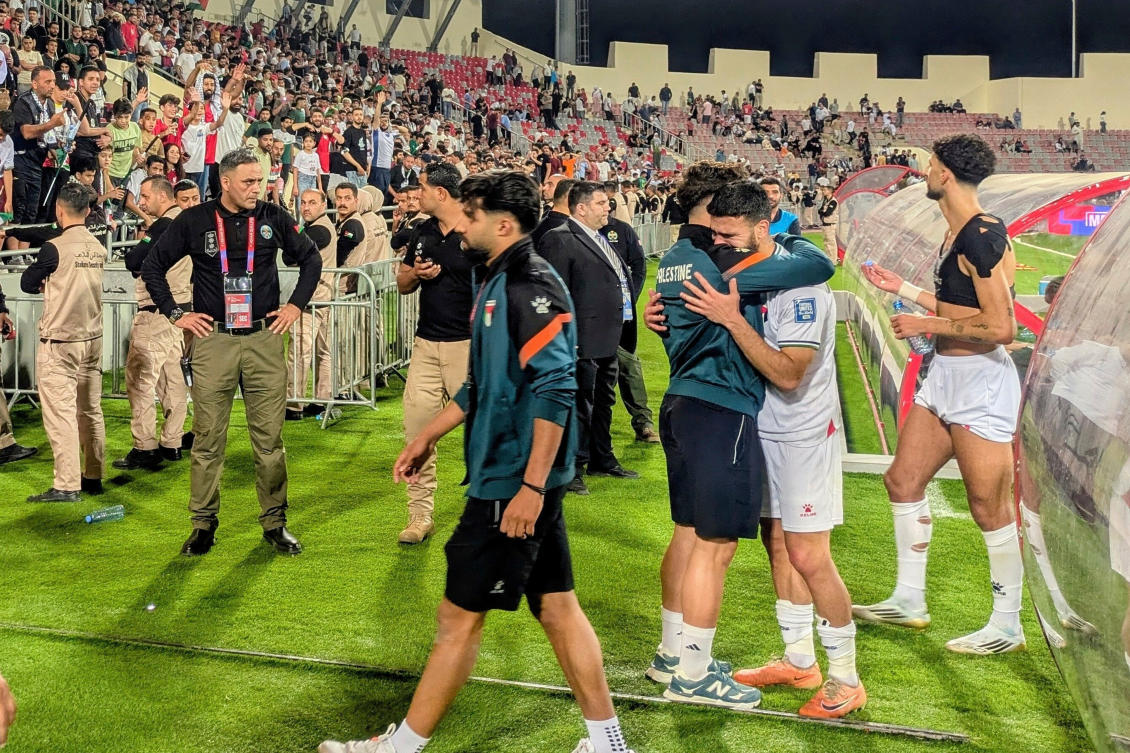 The Palestinian team needed to win its last three Group B games in Asian qualifying to advance to another continental playoff round. (AP)