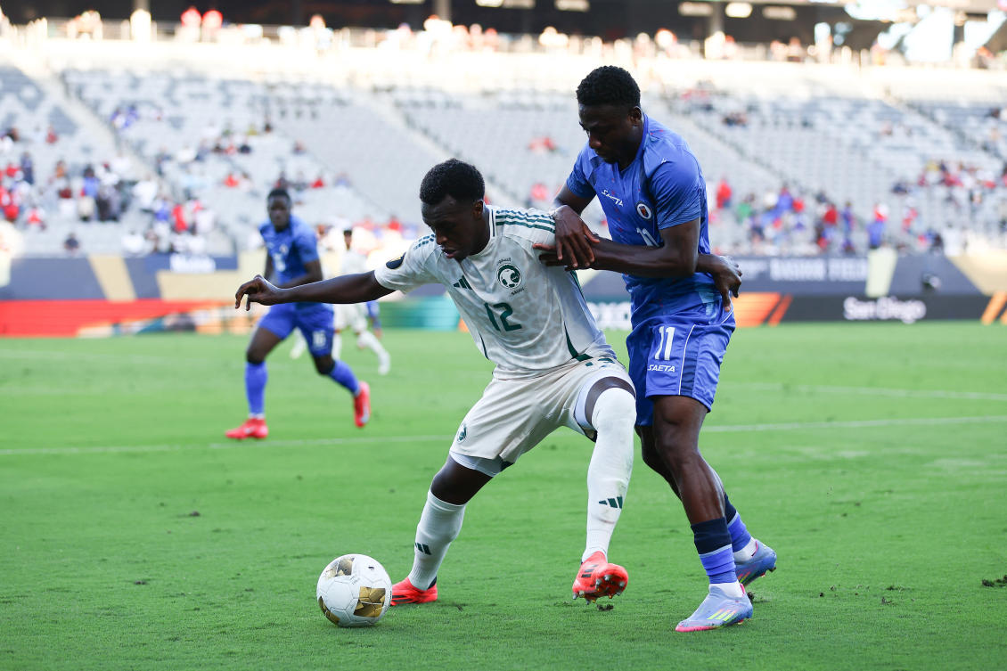 Al-Shehri drew a foul in the penalty area on Frantzdy Pierrot in the 18th minute, then converted a right-footed shot to the bottom left corner to lift Saudi Arabia (1-0-0, 3 points) in the opener for both teams. (IMAGN)