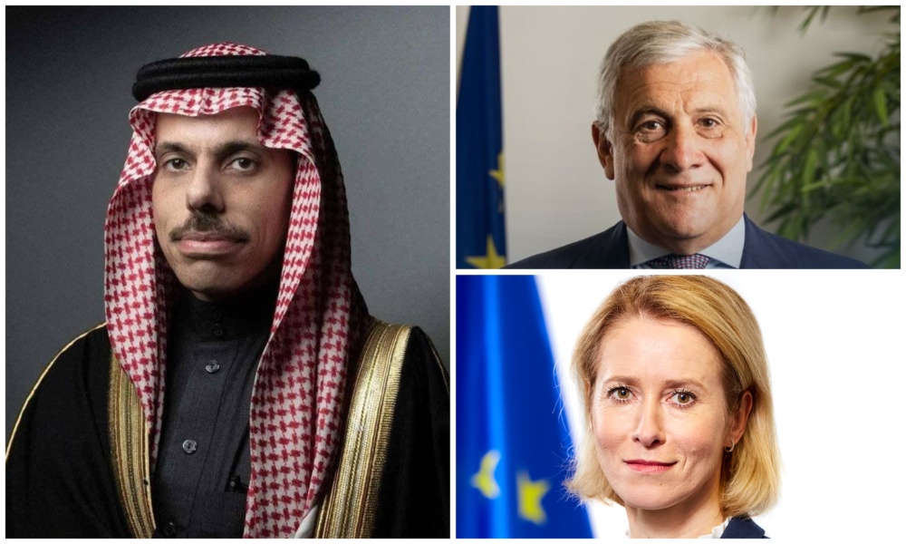 Saudi FM discusses Iran-Israel tensions with Italian and EU counterparts