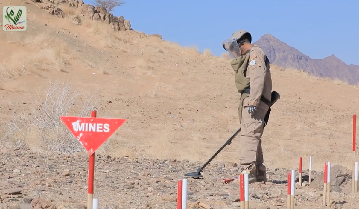 The explosives were planted indiscriminately and posed a threat to civilians, including children, women and the elderly. (Supplied/Project Masam)