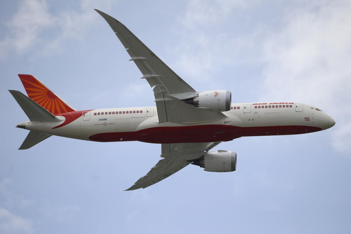 A Boeing 787-8 Dreamliner bound for London with 242 people on board crashed seconds after take-off in Ahmedabad last Thursday, hitting nearby buildings. (AP)