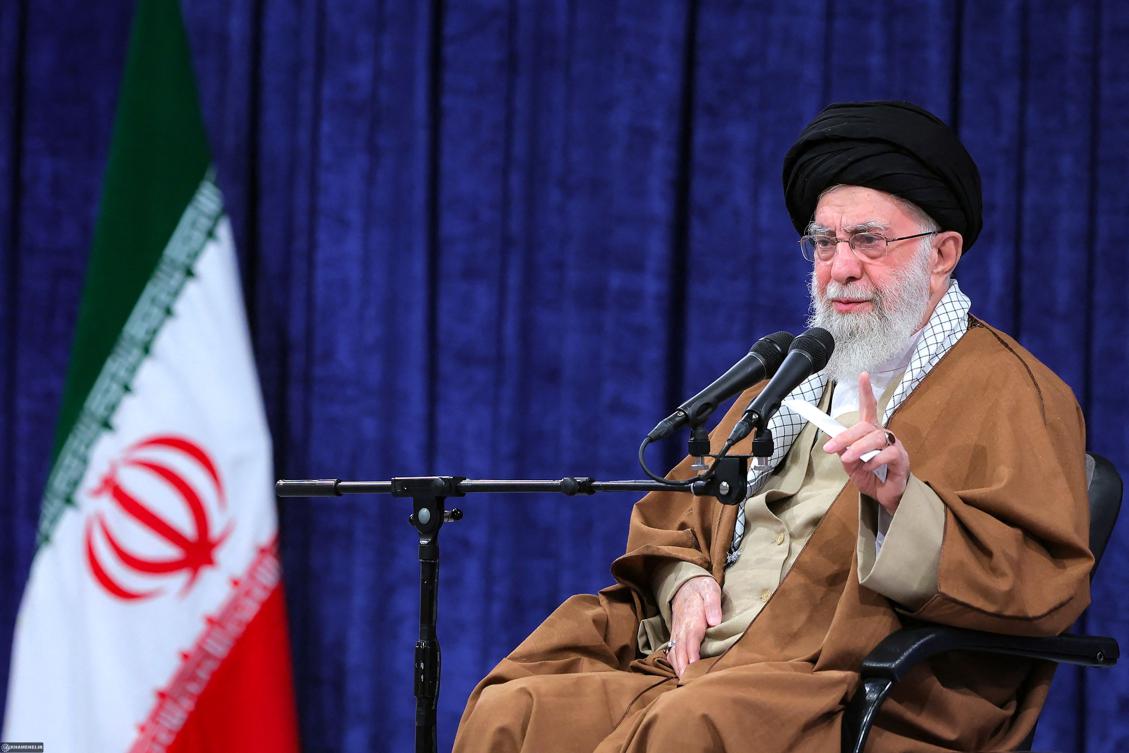 Iran’s Supreme Leader Ayatollah Ali Khamenei. (Khamenei.ir/AFP)