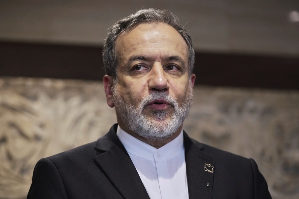 Iran’s Foreign Minister Abbas Araghchi. (AP)