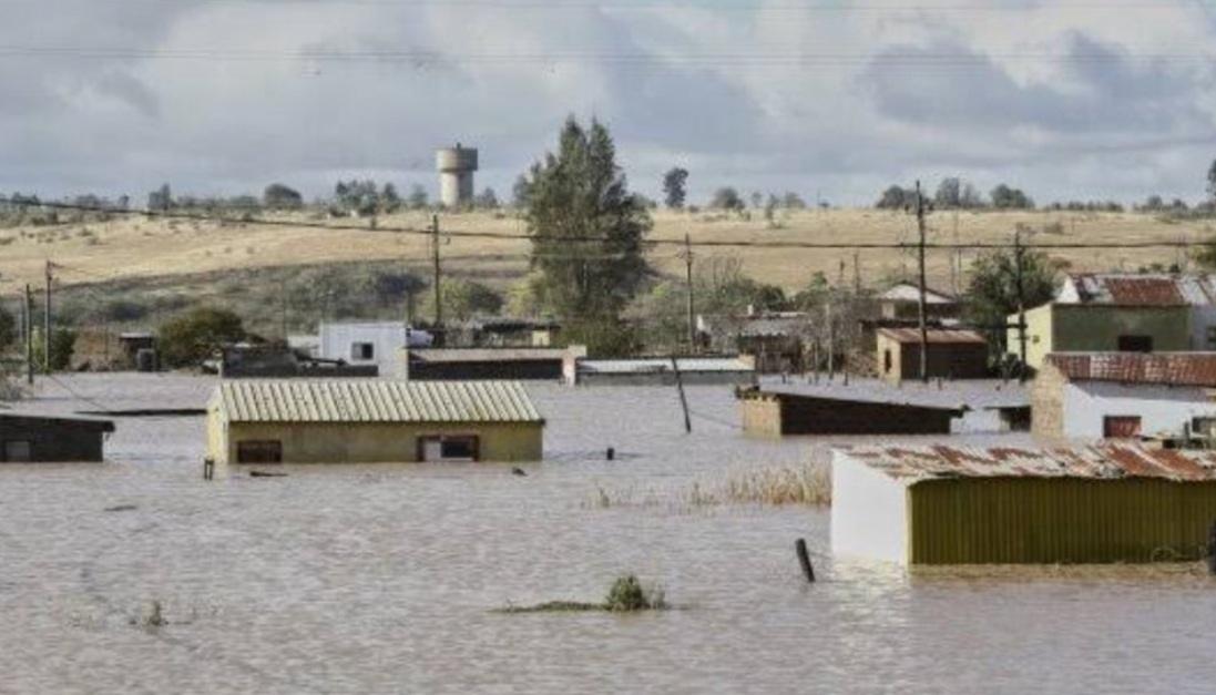 South Africa was under a declared state of national disaster on Thursday as the death toll from floods caused by severe rains in the Eastern Cape region rose to 92. (X/@1SanatanSatya)