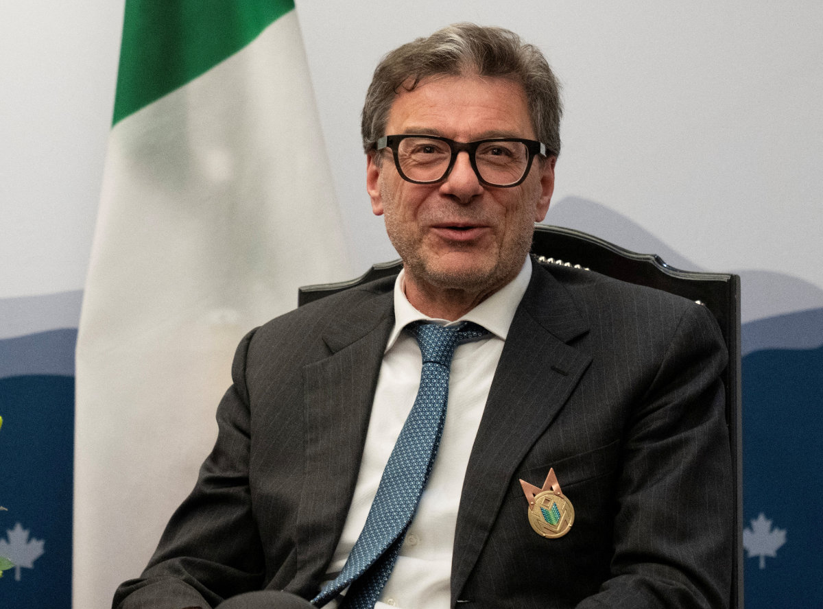 Italian Finance Minister Giancarlo Giorgetti says the EU's current rules penalizes countries that are under a so-called EU infringement procedure for their excessive deficits. (REUTERS/File Photo)