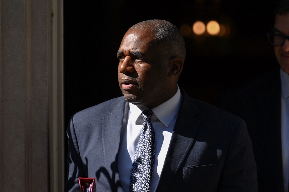 Lammy met with US Secretary of State Marco Rubio. (Reuters)