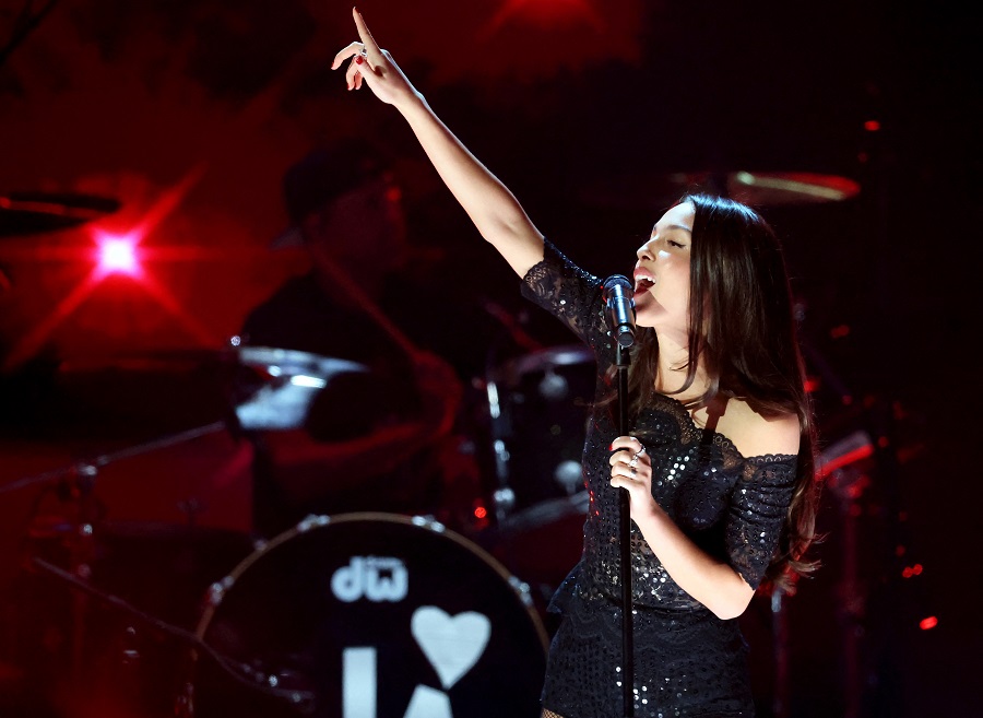 US singer-songwriter Olivia Rodrigo will perform at Glastonbury. (File/ AFP)