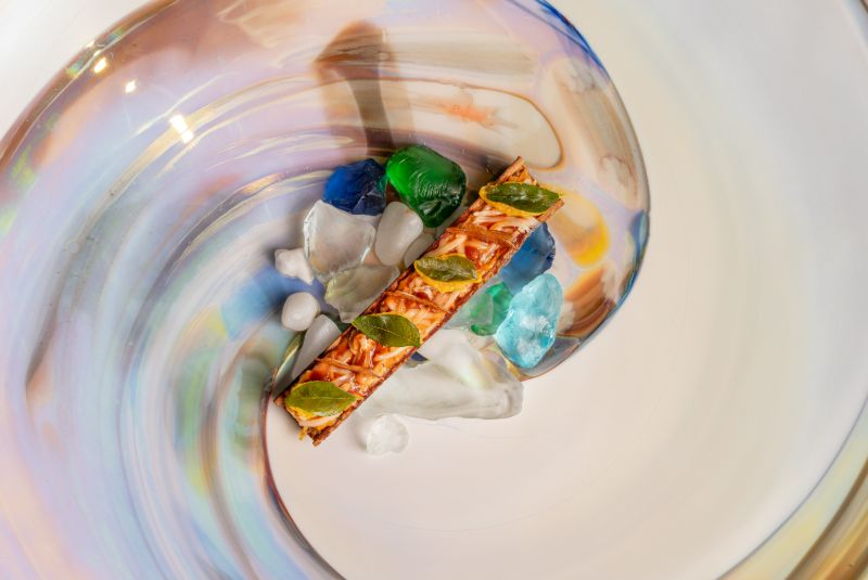 A dish from Trèsind Studio. (Supplied)