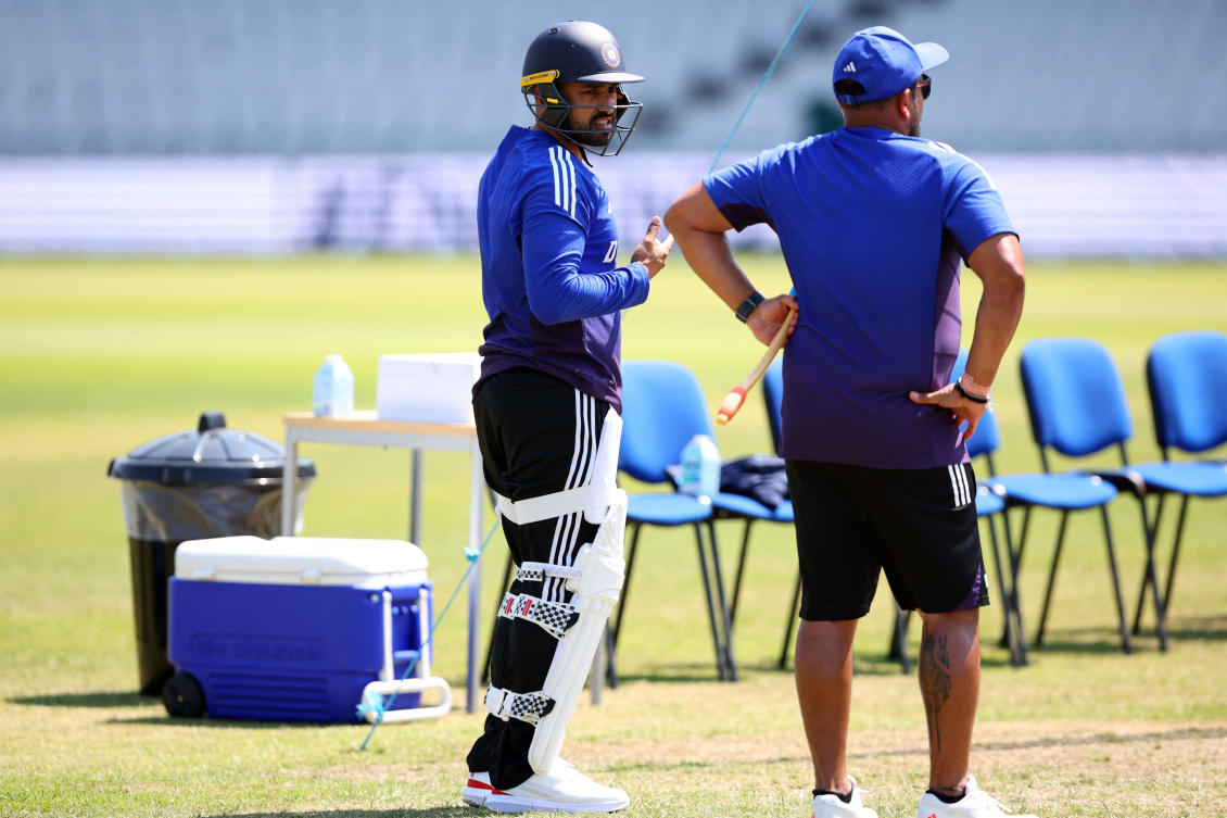 The pitch has a green tinge and the weather is sunny and humid, the temperature topping out at 29 degrees on days one and two. (REUTERS)
