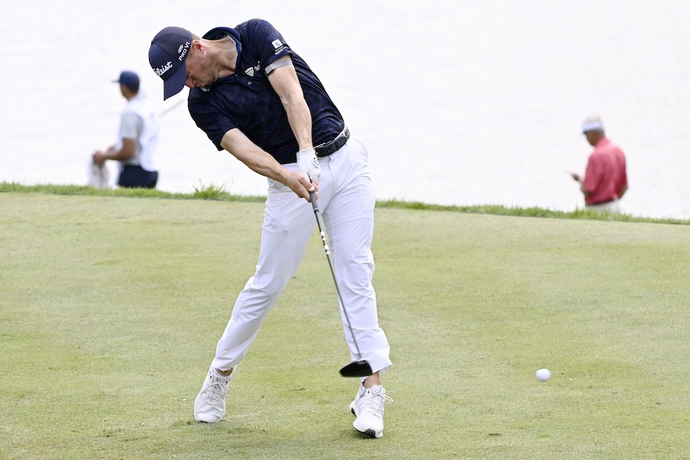 Scheffler in 3-way tie for lead at Travelers with Fleetwood and Thomas
