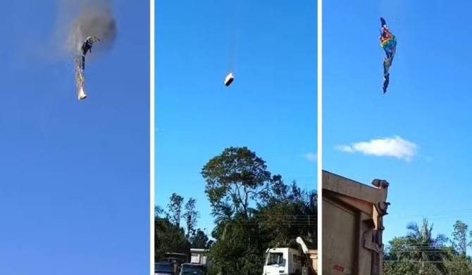 Eight dead in Brazil hot air balloon accident