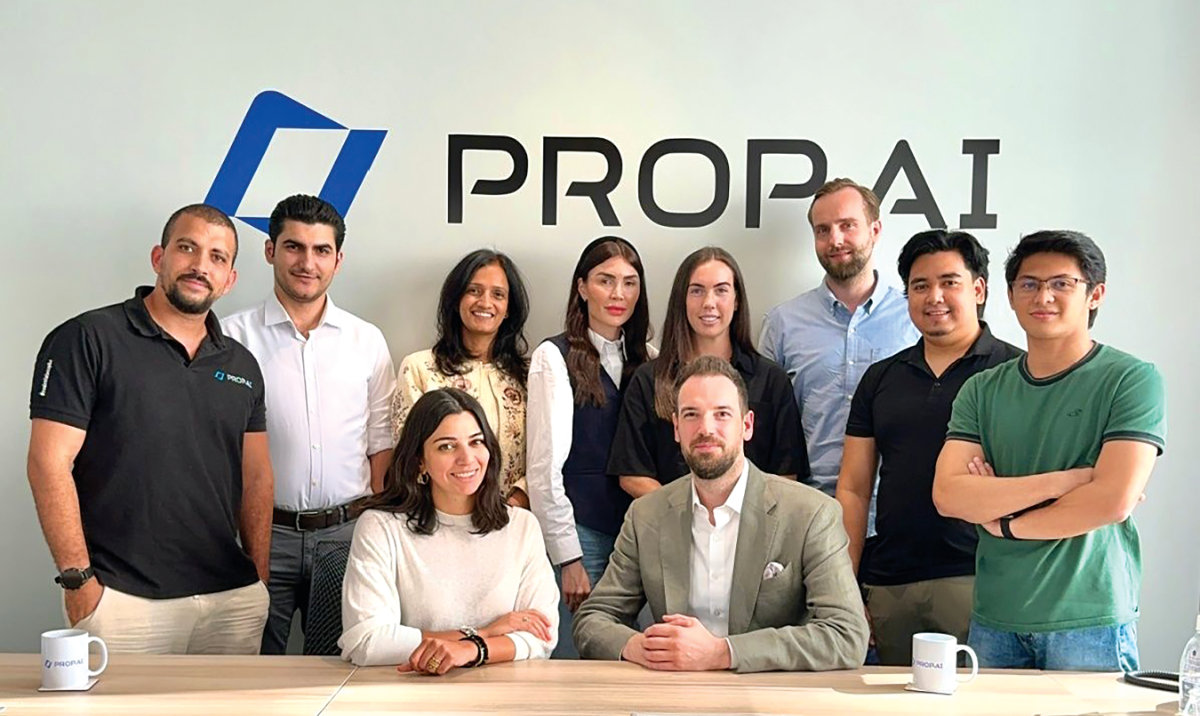 Founded in 2023 by Ranime El-Skaff and Christian Kunz, Prop-AI uses AI and machine learning to automate real estate search and valuation. (Supplied)