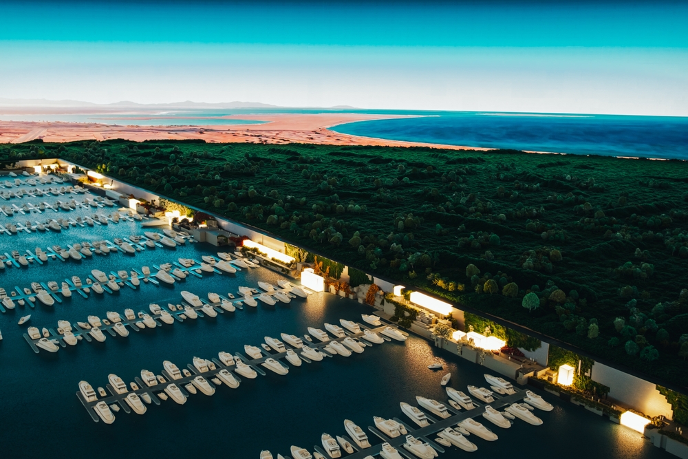 After surpassing its original 100 million visitor goal six years ahead of schedule in 2023, Saudi Arabia has revised its ambitions upward, now aiming to attract 150 million tourists annually by 2030. Shutterstock.