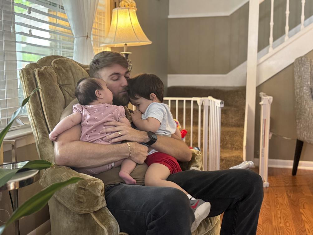 The husband says Paola Clouatre accompanied her mother illegally into the country from Mexico more than a decade ago. (AP)