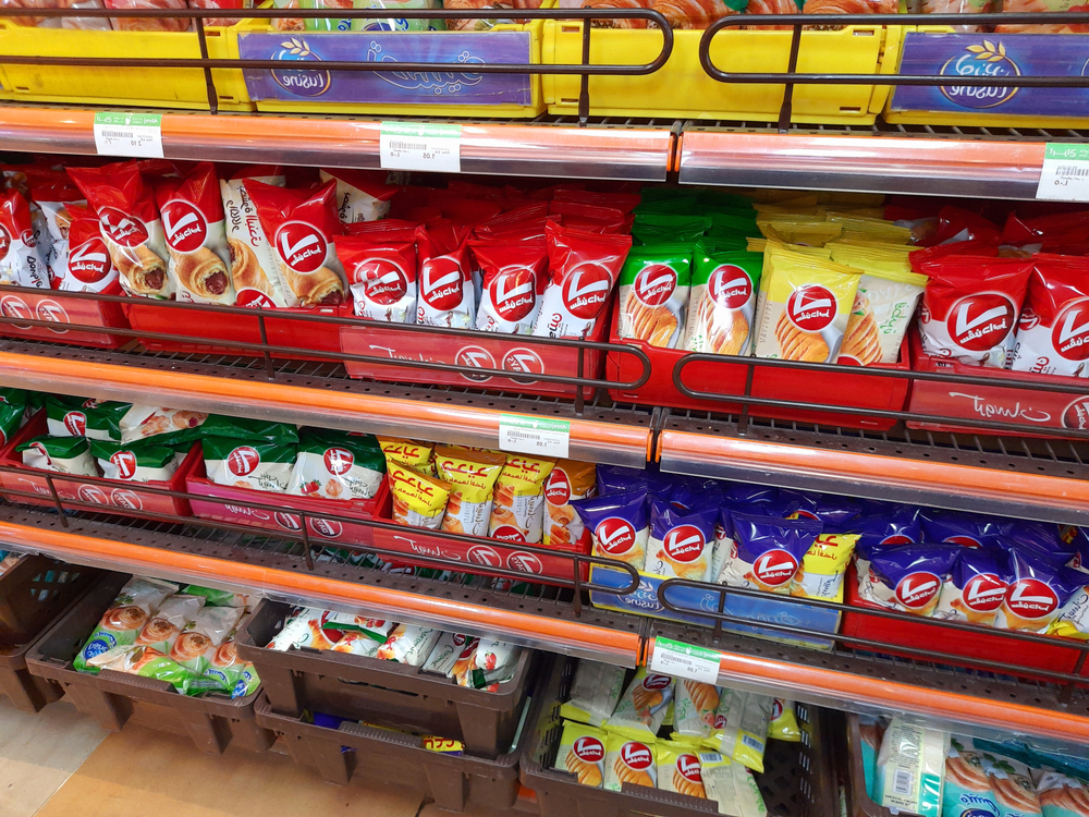 Snacking spending was up 9 percent in the year to March. Shutterstock