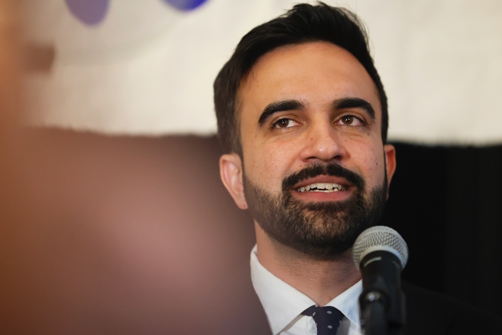 Mamdani was born in Kampala, Uganda, to Indian parents and became an American citizen in 2018, shortly after graduating college. (AP)