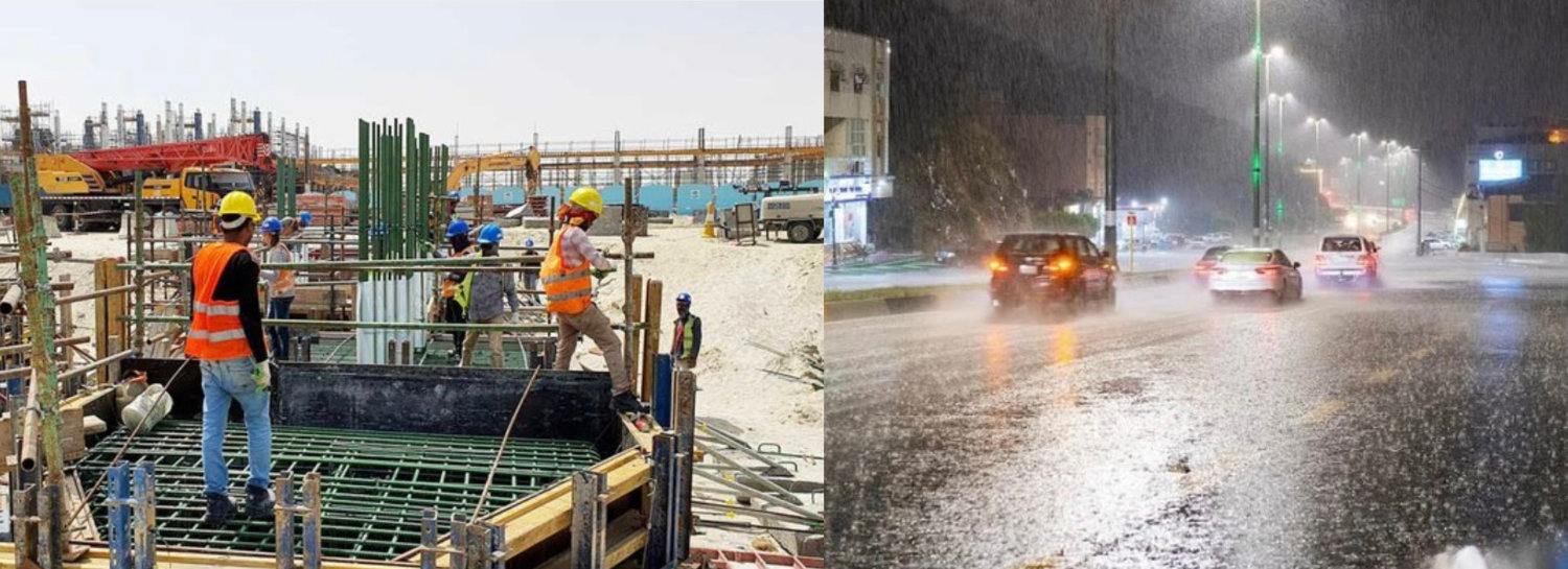 se of the extreme heat, working under the sun is banned at particular hours during the summer months in the Kingdom. (AN File/SPA)
