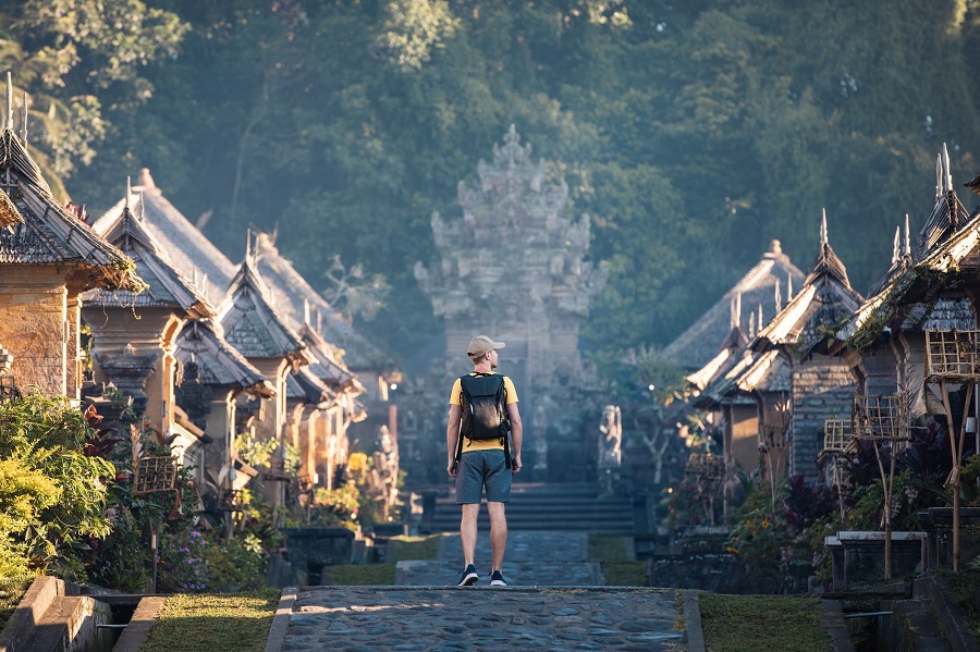 Its lush rice terraces, ancient temples, volcanic mountains, and postcard-perfect beaches — and its nightlife — have made Bali famous. (Shutterstock)