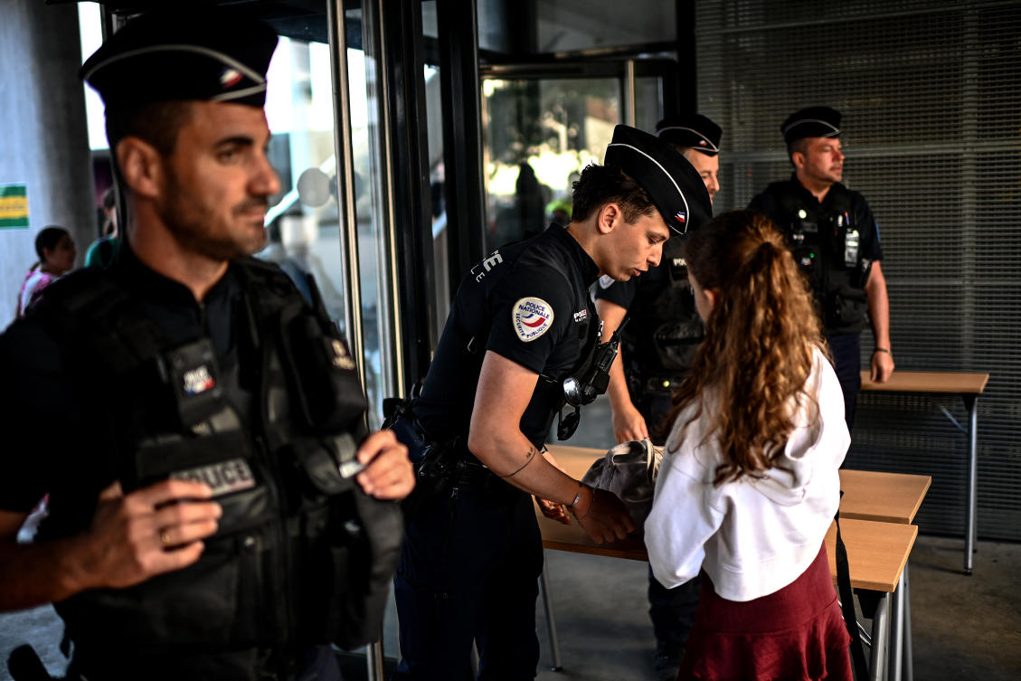 France’s rights ombudsman in 2017 found that a young person “perceived as black or Arab” was 20 times more likely to face an identity check than the rest of the population. (File/AFP)