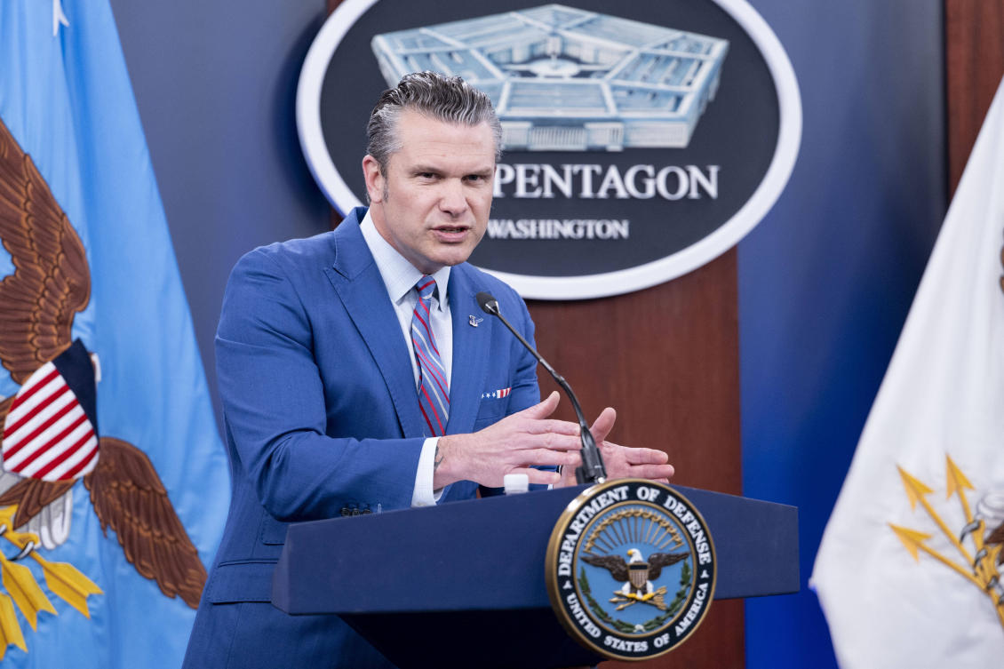 Defense Secretary Pete Hegseth said intelligence showed Iran’s nuclear program was severely damaged by recent US strikes. (AP)