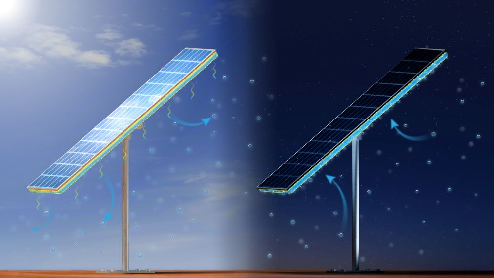KAUST researchers have discovered new cooling technology to enhance the efficiency of solar cells and prolong their lifespan. (Supplied/KAUST)