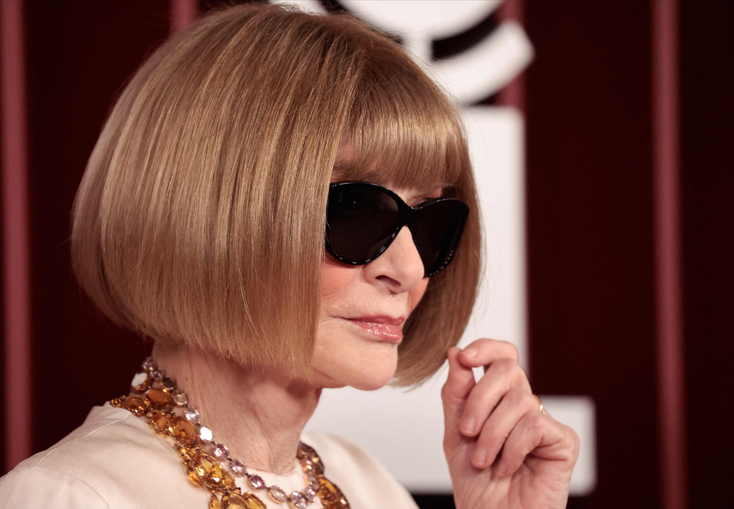 Wintour announced at a staff meeting in New York that US Vogue would seek a new head of editorial content. (AFP)