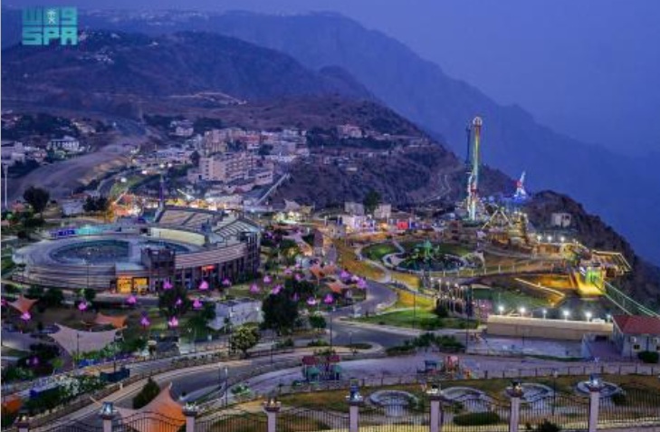 Al-Hussam Park: a tourist landmark in the heart of picturesque Al-Baha. (SPA)