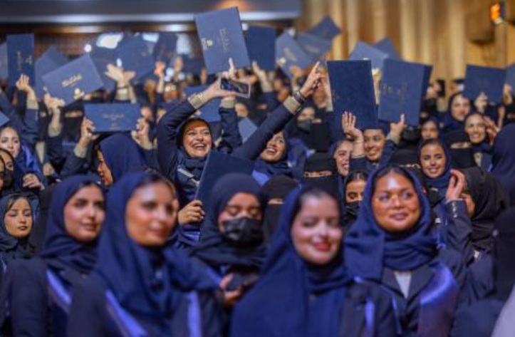 A total of 466 Saudi students graduated on Thursday from the third batch of the Red Sea Global (RSG) Vocational Training Program, in partnership with King Abdulaziz University and the Human Resources Development Fund. (Supplied)